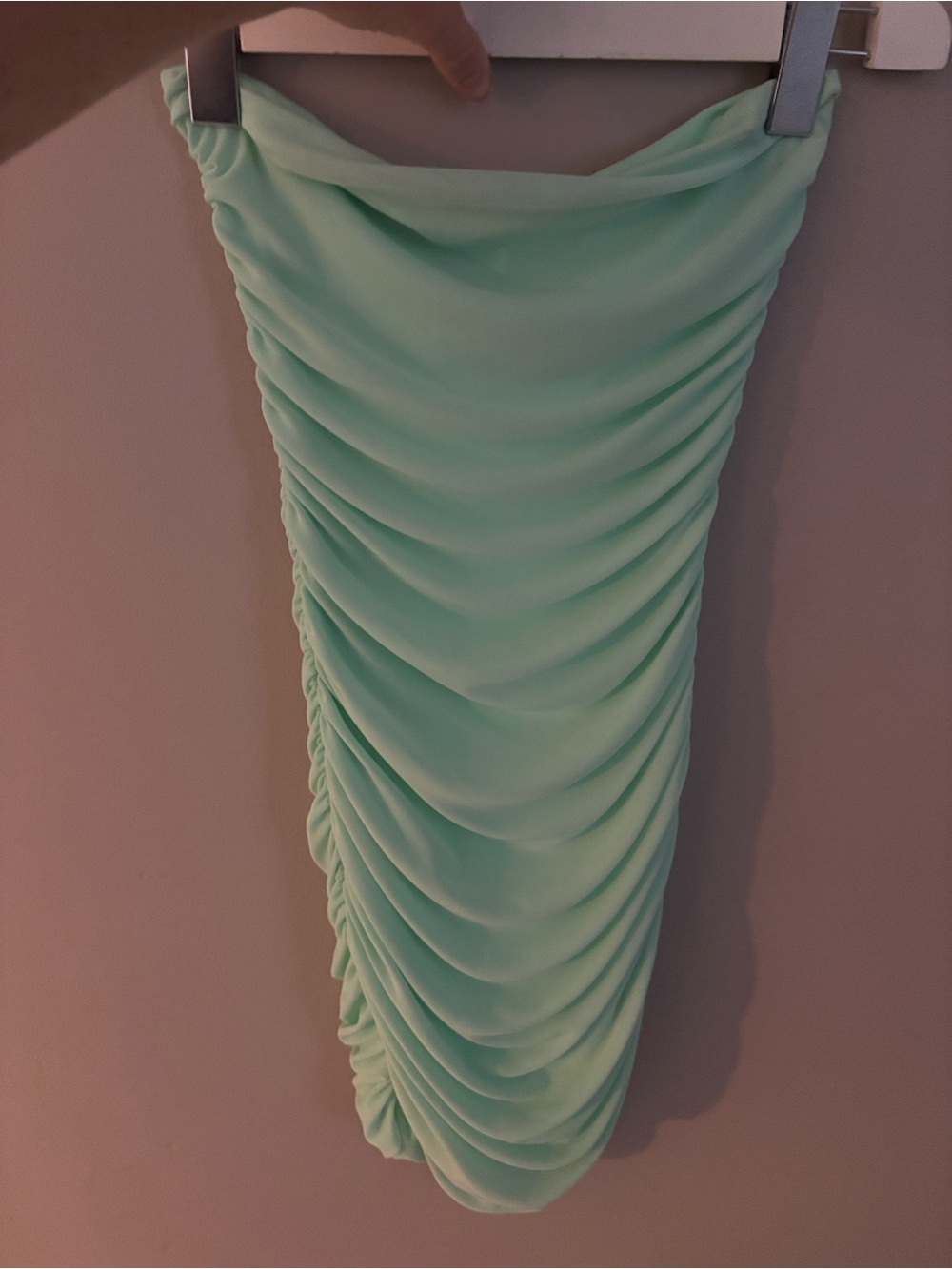 Oh Polly mini dress in mint green US 4